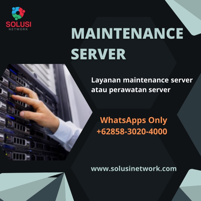 Jasa Maintenance Server di Padang